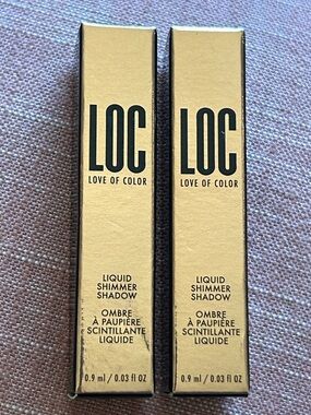 LOC Love of Color Liquid Shimmer Shadow | Lot of 2 | Color Eclipse | New